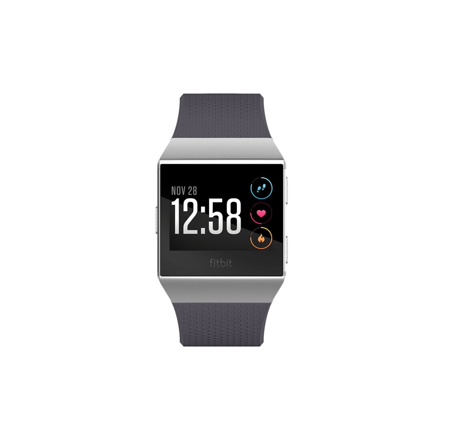 fitbit ionic blue grey white